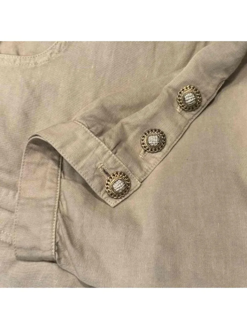 CHANEL name linen